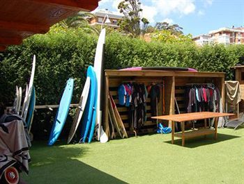 Las Dunas Hostel Salinas  Bagian luar foto