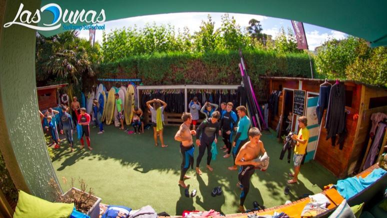 Las Dunas Hostel Salinas  Bagian luar foto